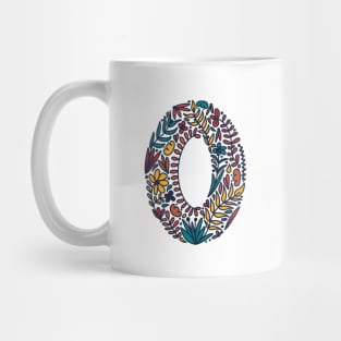 Tropical Letter O Mug